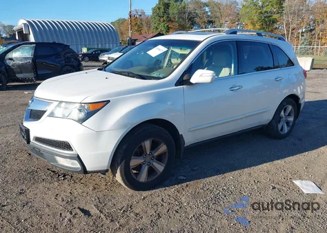 2013 Acura Mdx Technology Package из США, поврежденный, VIN 2HNYD2H45DH513783
